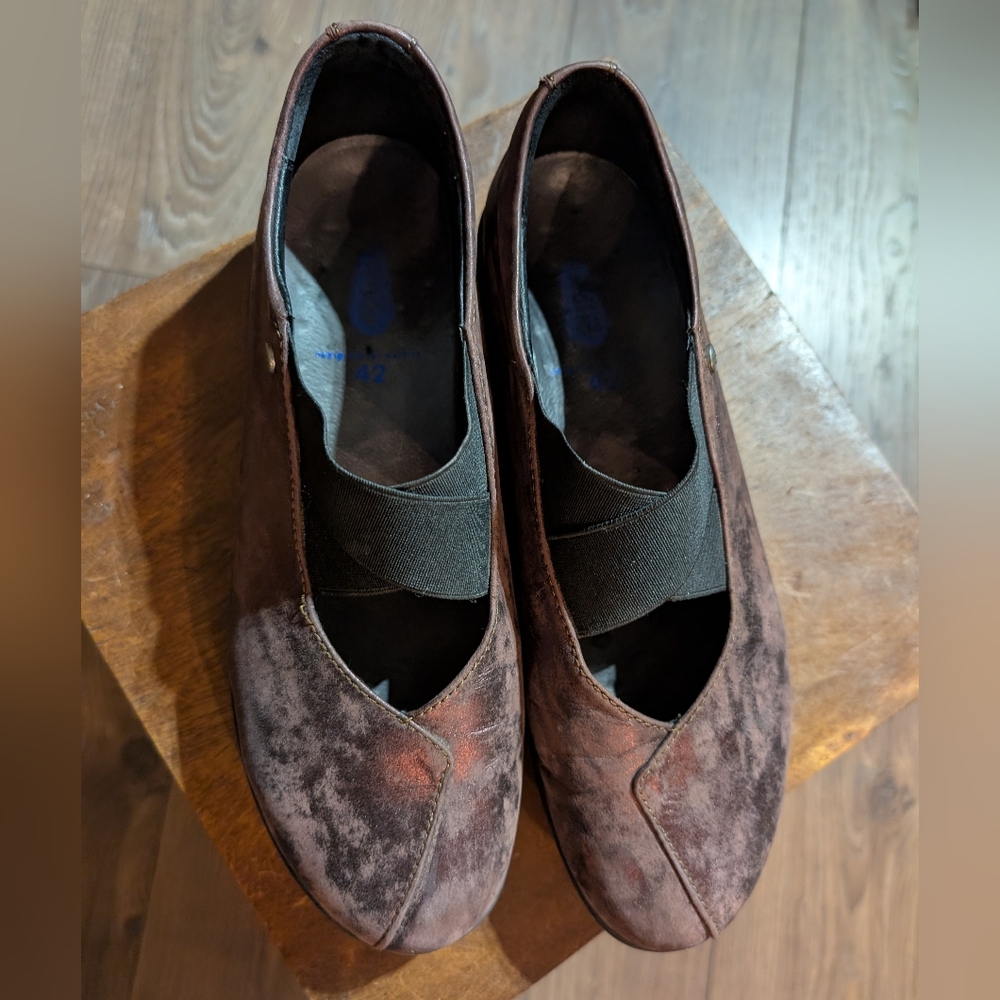 Wolky Purple Flats & Loafers